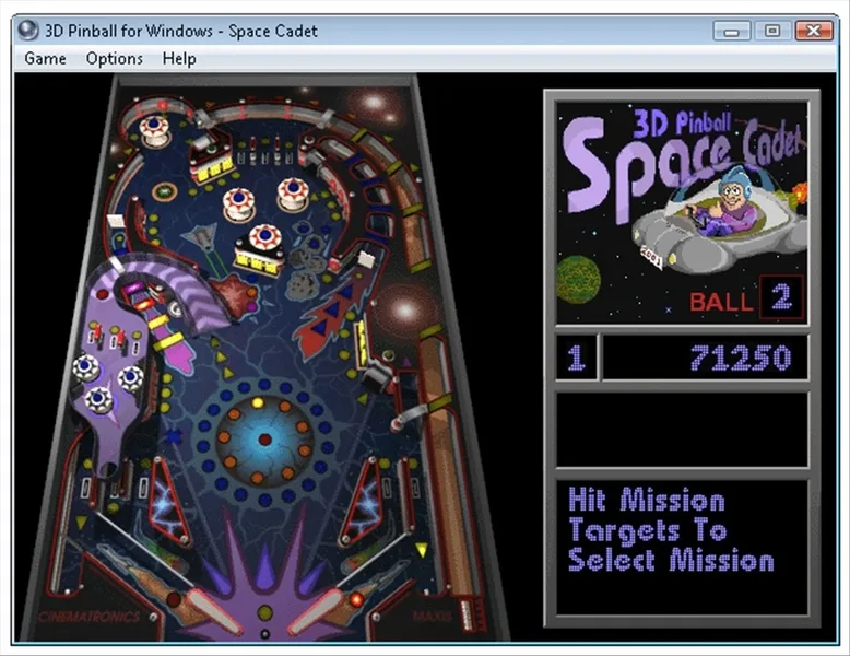 3D Pinball for Windows: Space Cadet